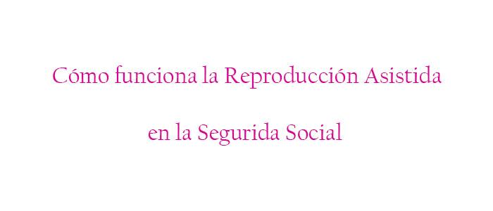 Trámites y proceso de la reproducción asistida en la Seguridad Social